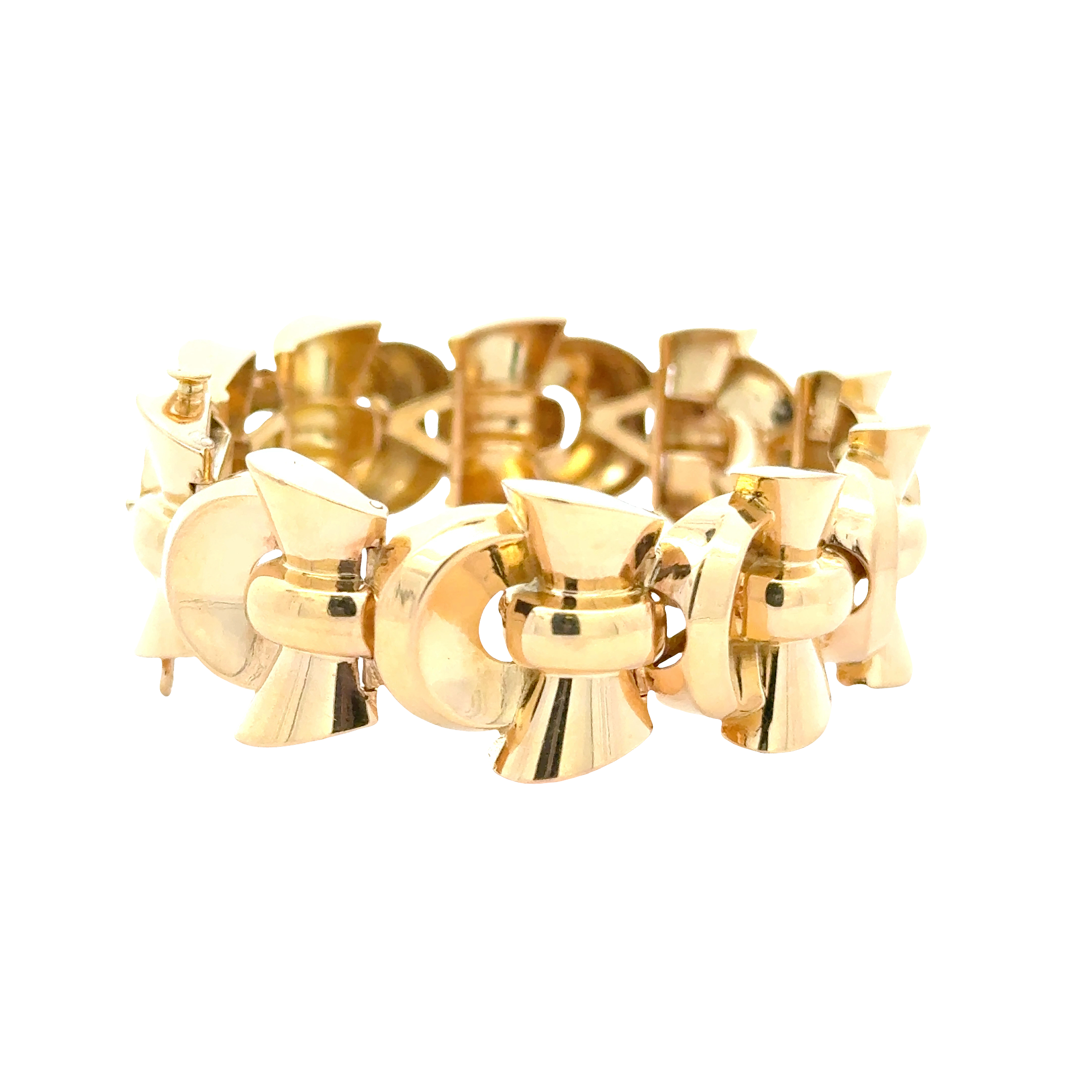 18 KARAT RETRO BRACELET, FRENCH 1940'S