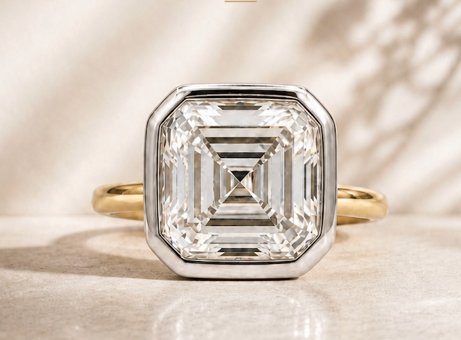 5.82 CT ASSCHER FACETA