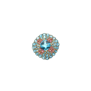 14 KARAT TOPAZ COCKTAIL RING
