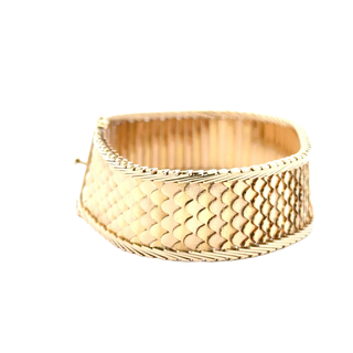 18 KARAT BICOLOR GOLD VINTAGE BRACELET