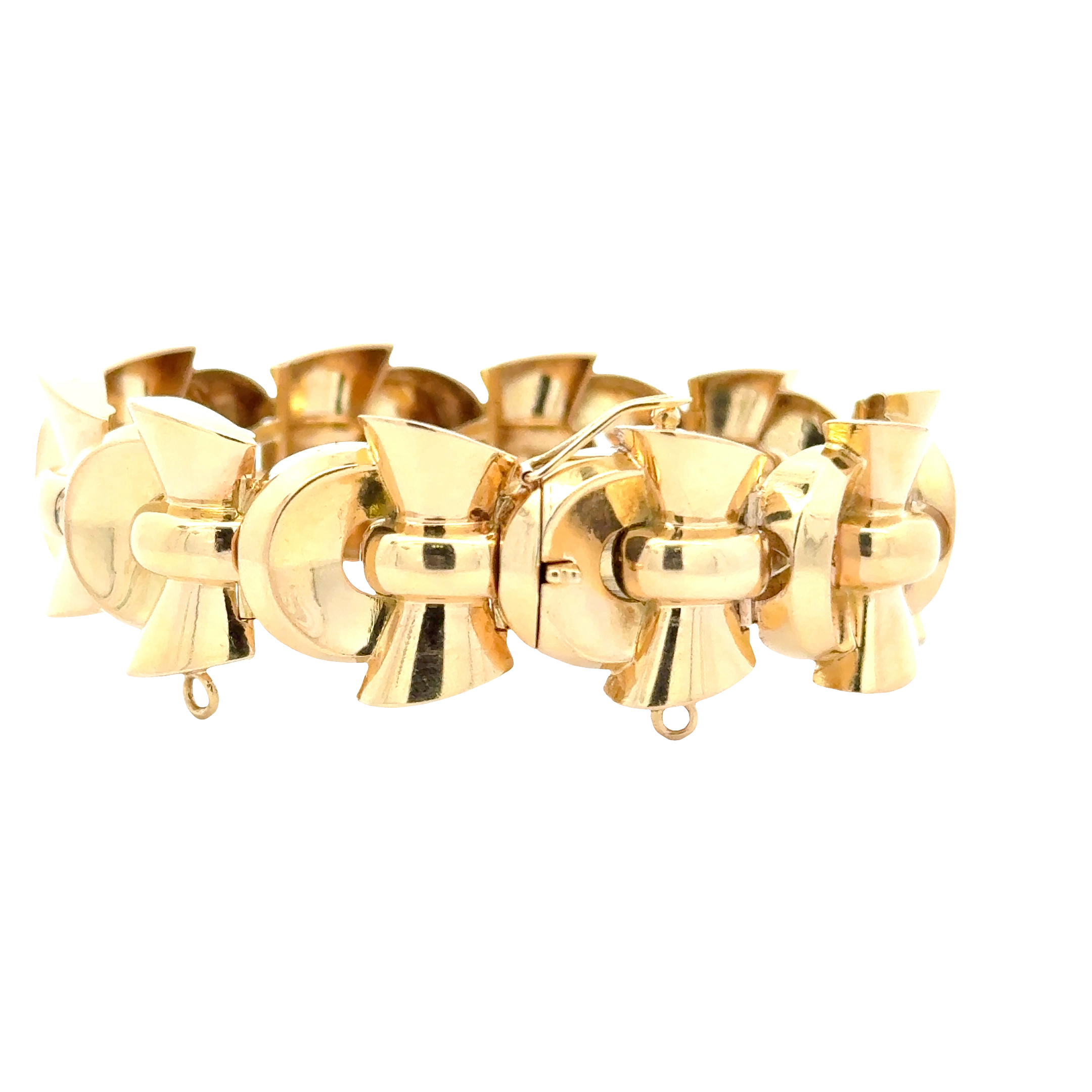 18 KARAT RETRO BRACELET, FRENCH 1940'S