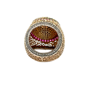 18K POLKI DIAMOND RING